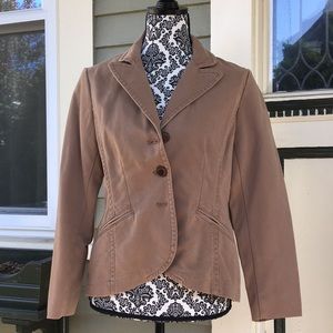 NEW Coldwater Creek fitted riding jacket